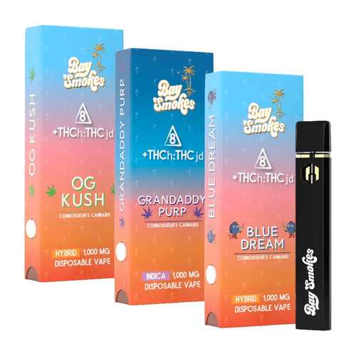 THCh:THCjd (+Delta8) Disposable Vape Bundle